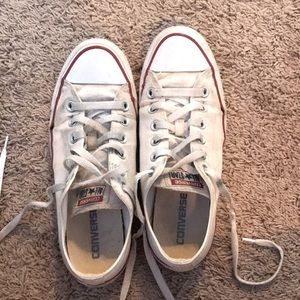 White Converse Size 8